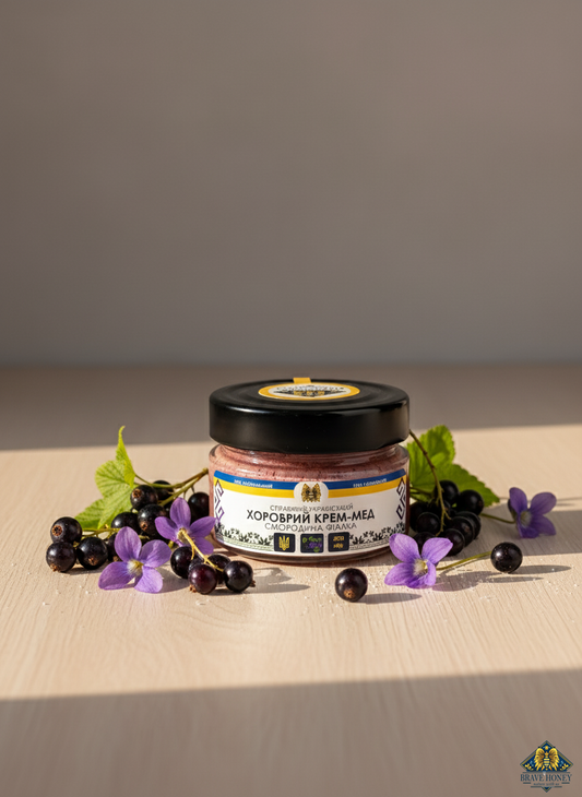 Blackcurrant & Violet - Brave Creamed Honey