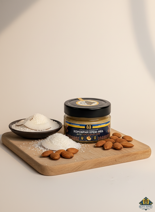 Coconut & Almond - Brave Creamed Honey