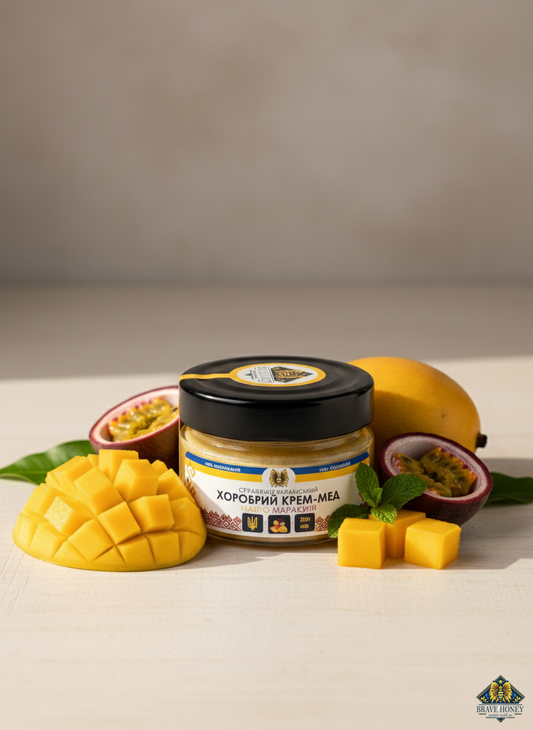 Mango & Passionfruit - Brave Creamed Honey