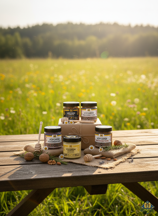 Brave Honey Mixed Family Set – 5 × 320 g