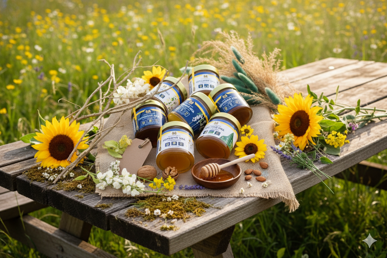 Brave Honey Family Collection – 7 × 320 g