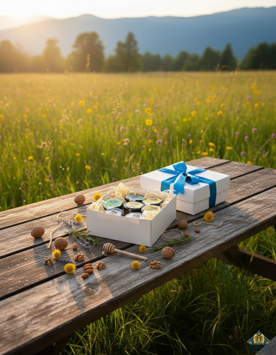 Brave Honey Gift Set – 7 × 50 g