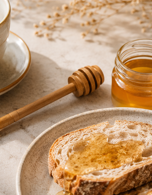Wooden Honey Dipper