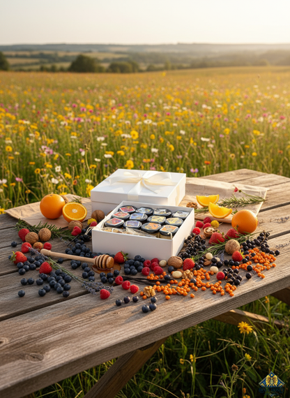 Brave Creamed Honey Premium Gift Set – 12 × 50 g