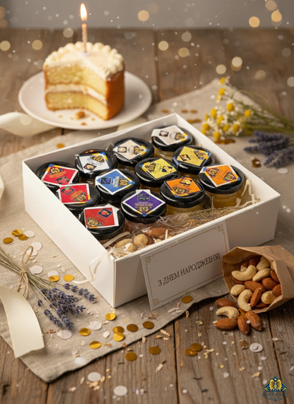 Brave Creamed Honey Premium Gift Set – 12 × 50 g