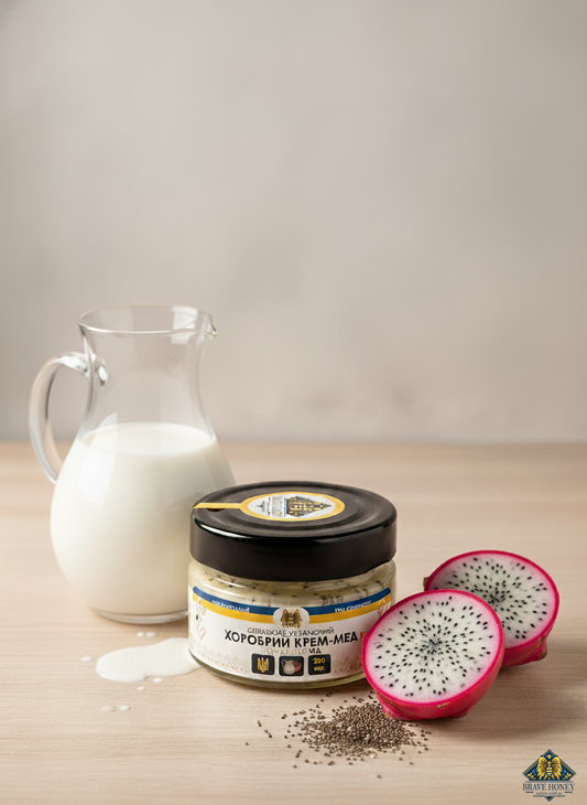 Milky Chia - Brave Creamed Honey