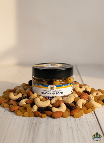 Raisins and Nuts in Brave Honey