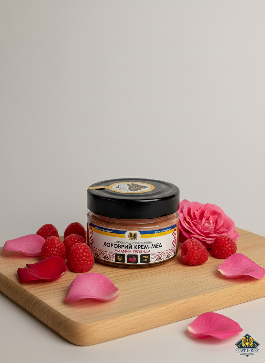 Raspberry & Rose - Brave Creamed Honey