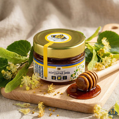 Raw Linden Honey