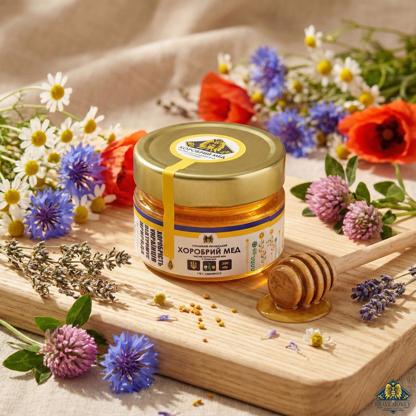 Raw Honey from Various Herbs