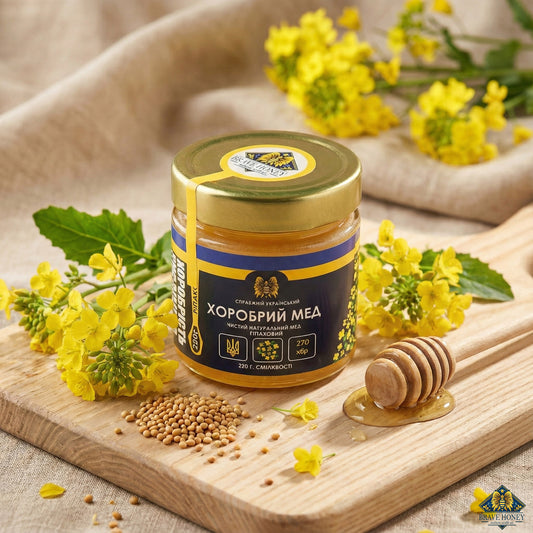 Raw Rapeseed Honey