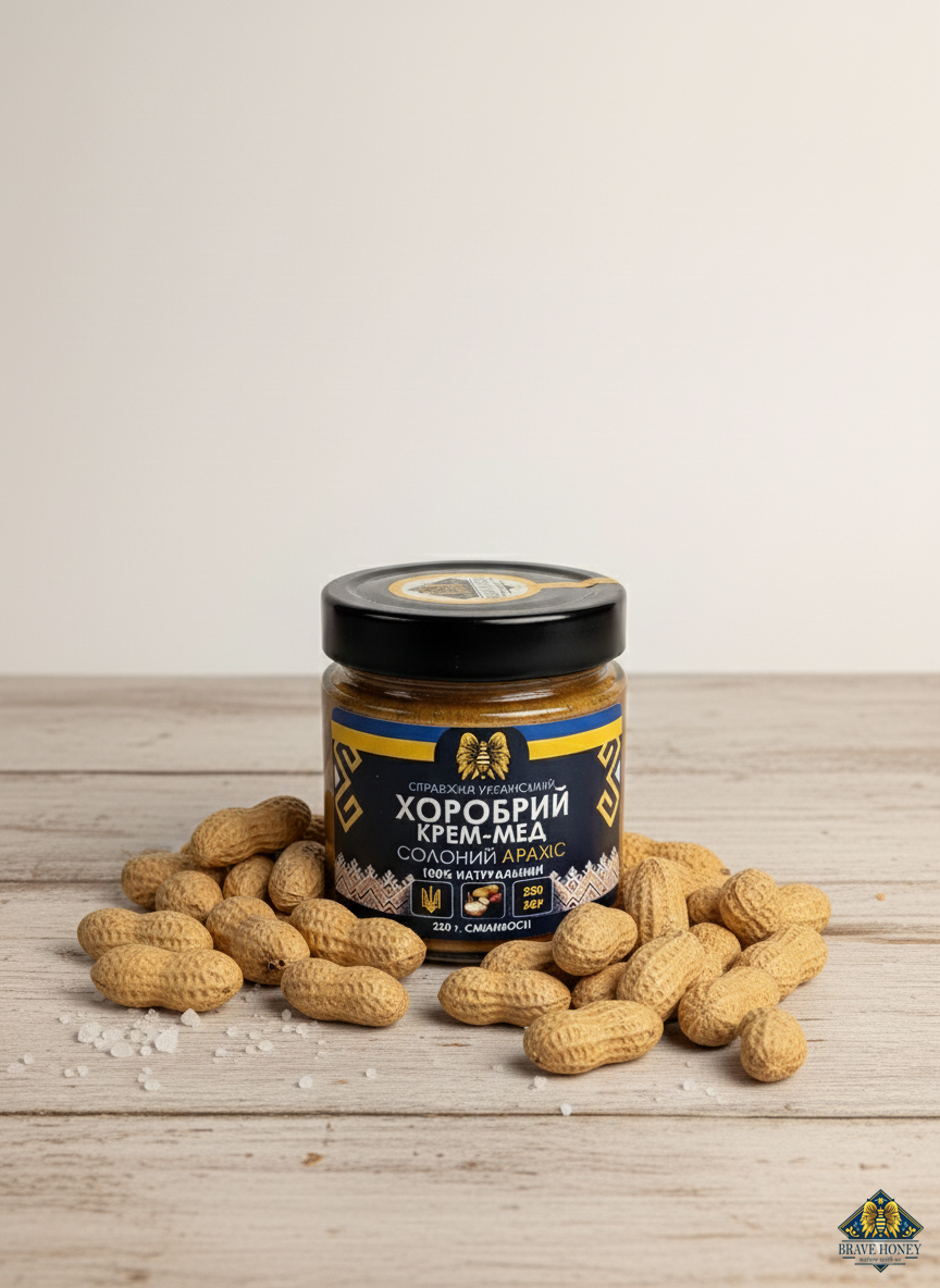 Salted Peanut - Brave Creamed Honey
