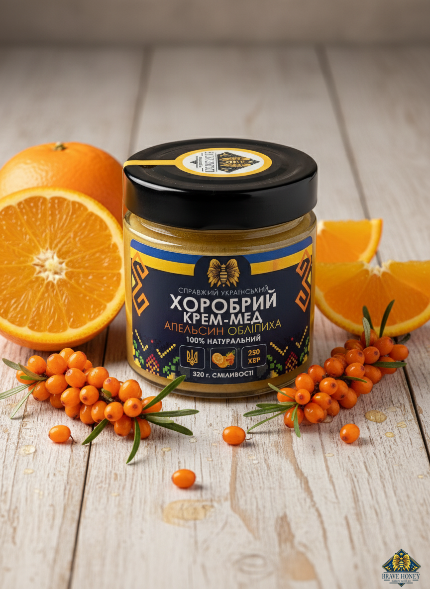 Orange & Sea Buckthorn – Brave Creamed Honey