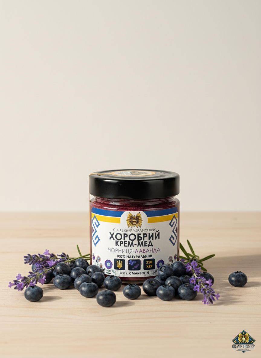 Blueberry & Lavender - Brave Creamed Honey