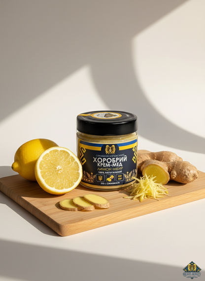 Lemon & Ginger - Brave Creamed Honey