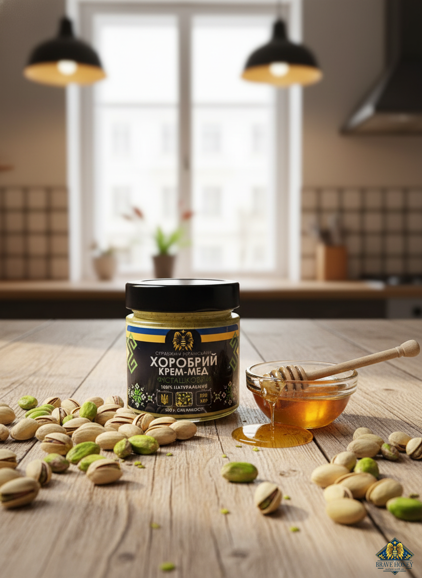 Pistachio - Brave Creamed Honey