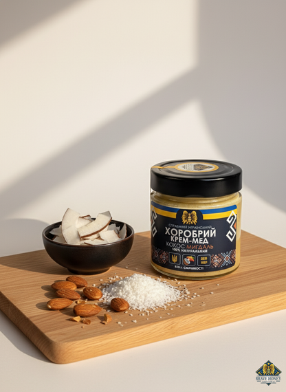Coconut & Almond - Brave Creamed Honey
