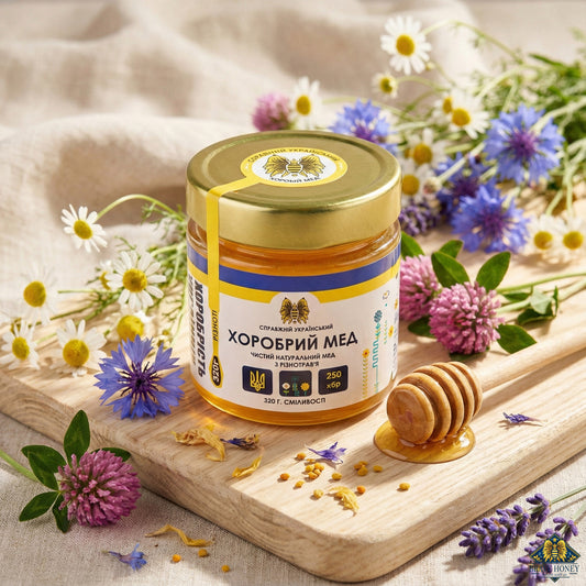 Raw Honey from Various Herbs