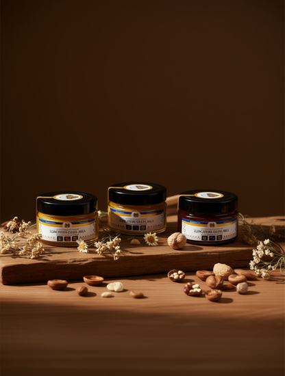 Brave Honey Creamed Honey Tasting Set – 3 Jars