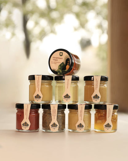Taste of Kyiv — Premium Gift Honey Collection — 8 × 50 g