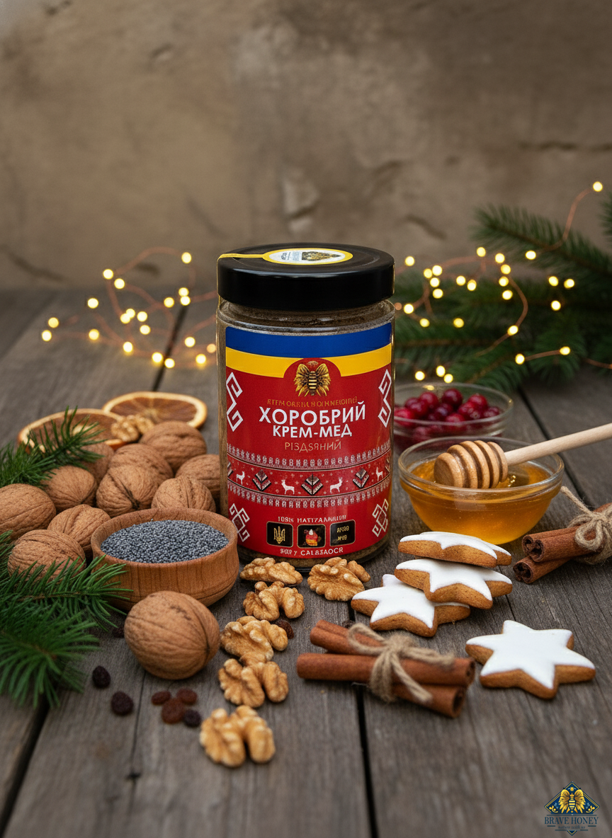 Christmas Brave Creamed Honey