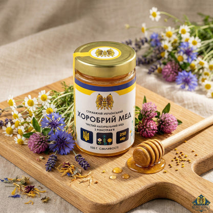 Raw Honey from Various Herbs