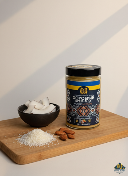 Coconut & Almond - Brave Creamed Honey