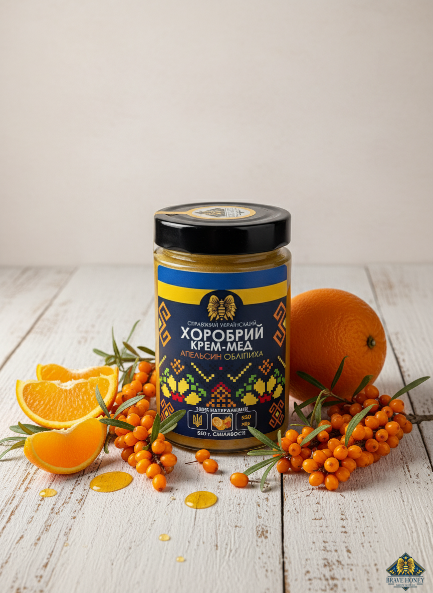 Orange & Sea Buckthorn – Brave Creamed Honey