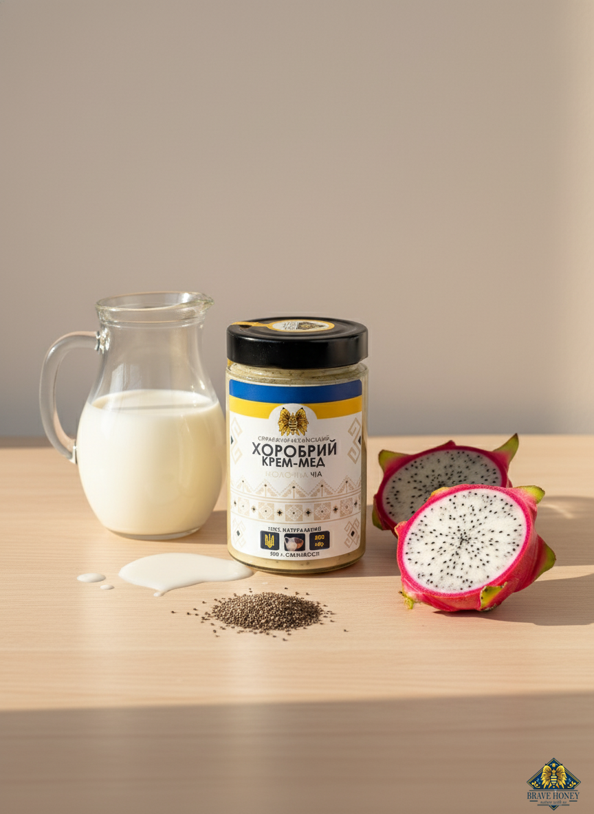 Milky Chia - Brave Creamed Honey