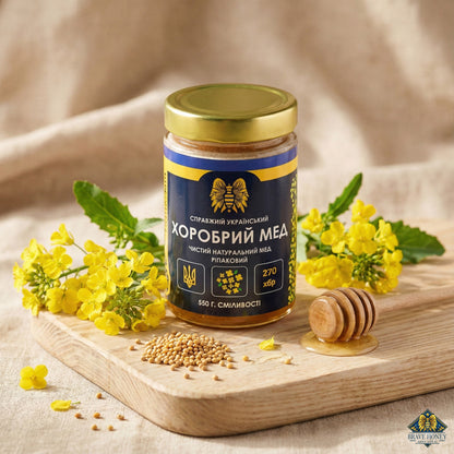 Raw Rapeseed Honey