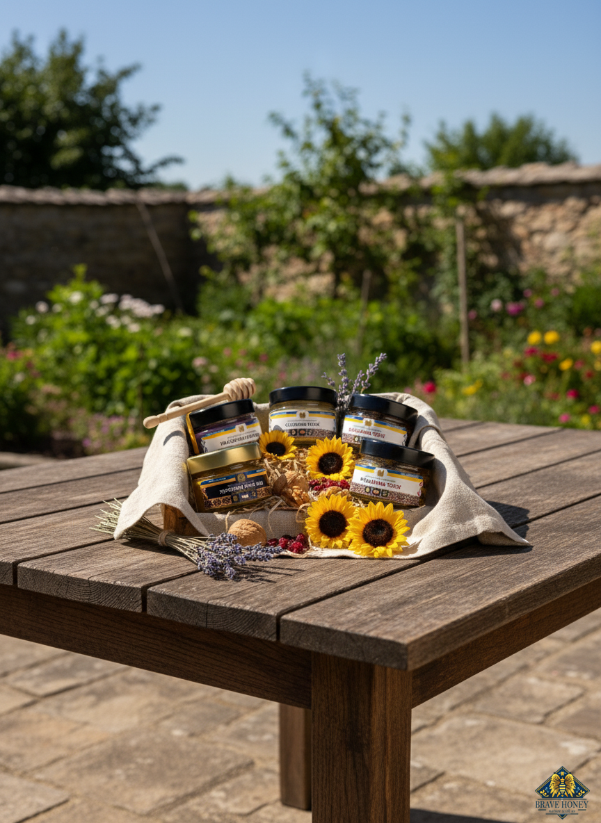 Brave Honey Mixed Tasting Set – 5 × 170 g