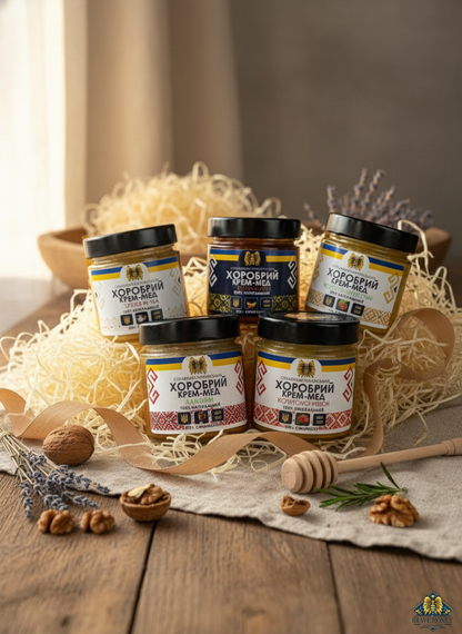 Brave Honey Creamed Honey Tasting Set – 5 Jars