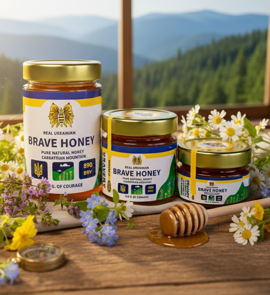 Raw Carpathian Mountain Honey