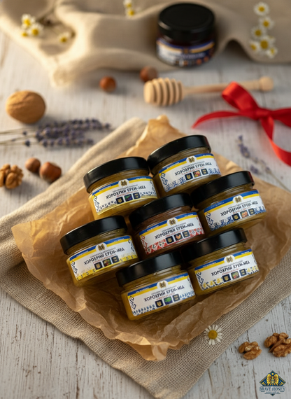 Brave Honey Creamed Honey Tasting Collection – 7 Jars