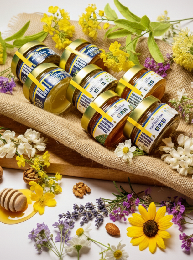 Brave Honey Tasting Collection – 7 × 170 g