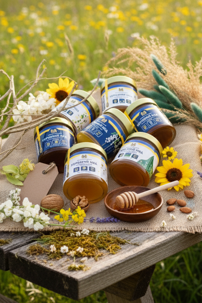 Brave Honey Family Collection – 7 × 320 g