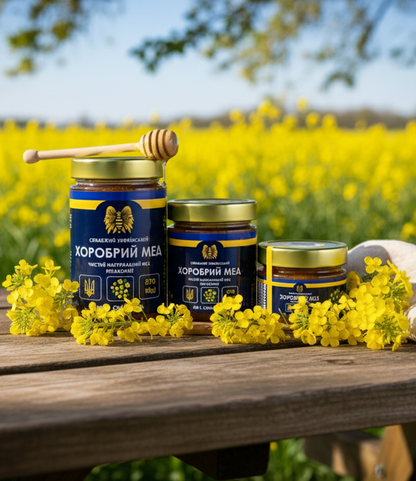 Raw Rapeseed Honey