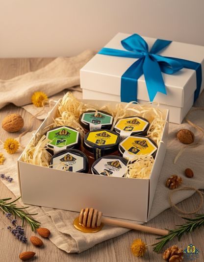 Brave Honey Gift Set – 7 × 50 g