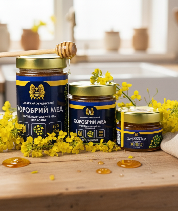 Raw Rapeseed Honey