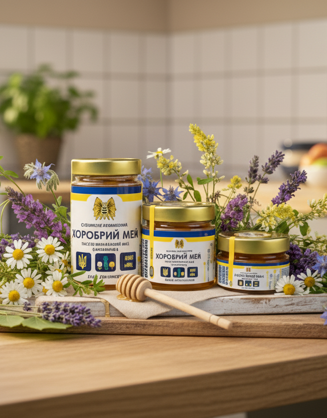 Raw Honey from Various Herbs