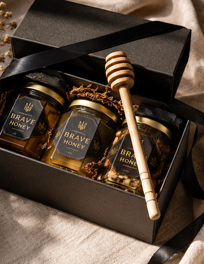 Wooden Honey Dipper