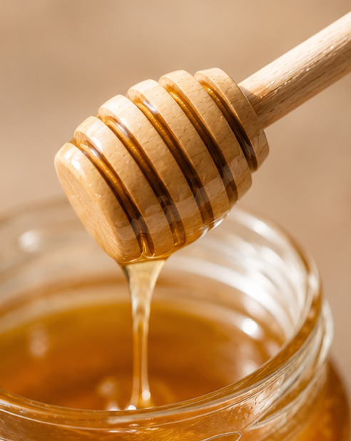 Wooden Honey Dipper