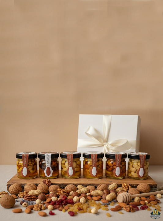 Дегустаційний набір горіхи в меду 6х50