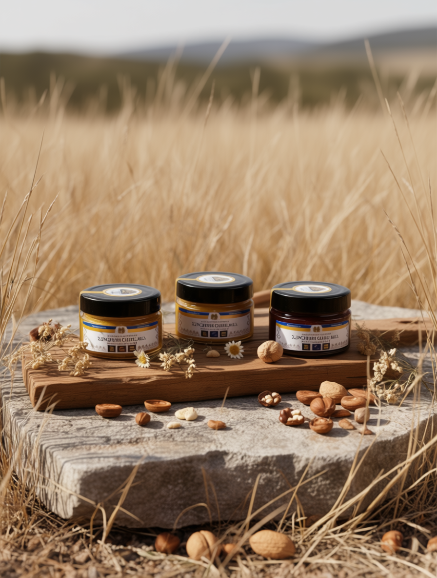 Дегустаційний сет Хоробрих крем-медів 3