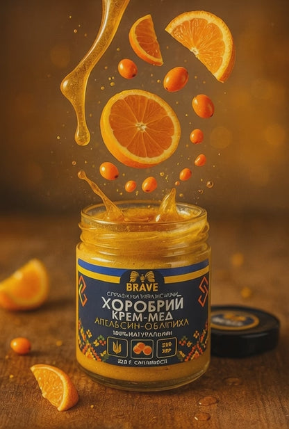Orange & Sea Buckthorn – Brave Creamed Honey