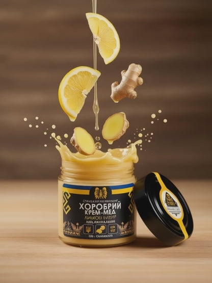 Lemon & Ginger - Brave Creamed Honey