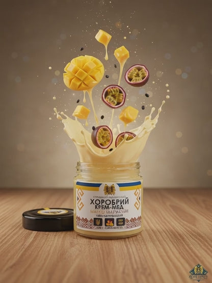 Mango & Passionfruit - Brave Creamed Honey