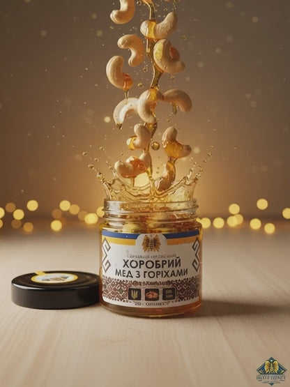 Cashews in Brave Honey